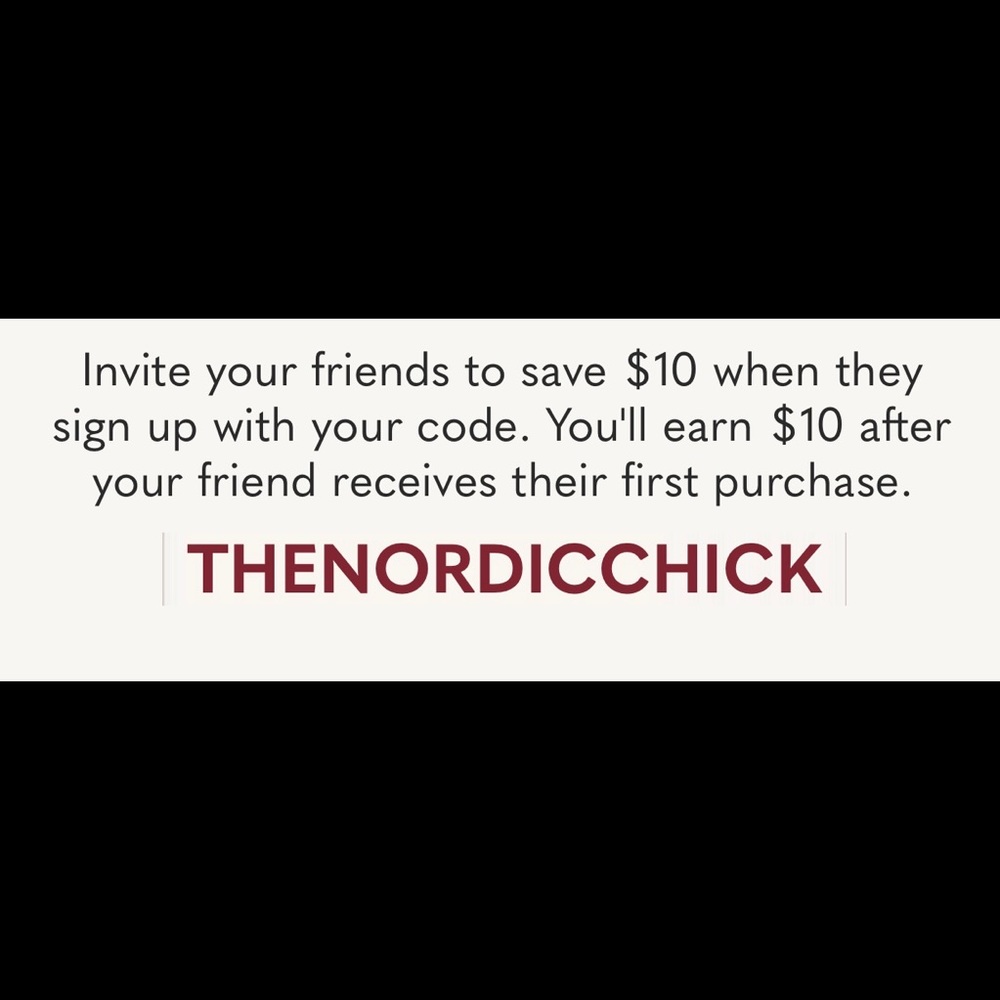 New to Poshmark? Use this code to sign up and save $10!